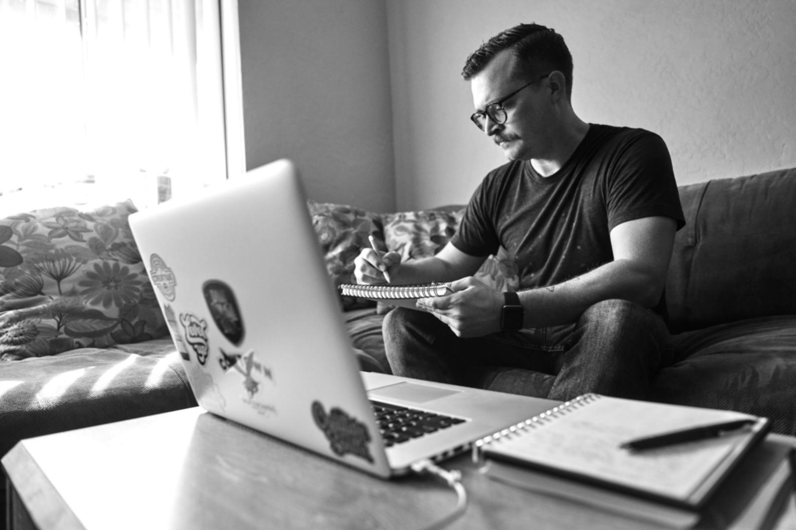 Organized financial documents and planning materials